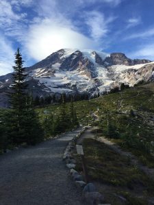 Late Afternoon Light on Mt. Rainier