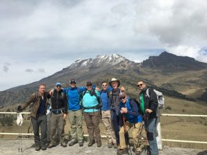 Mexico Team Near Cortez Pass