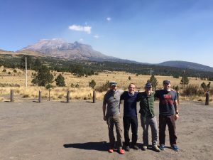 Team near Paseo de Cortez