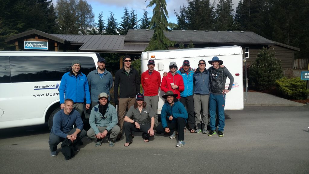 Feel the Stoke! First IMG Rainier Crew of 2017 (Robert Jantzen)