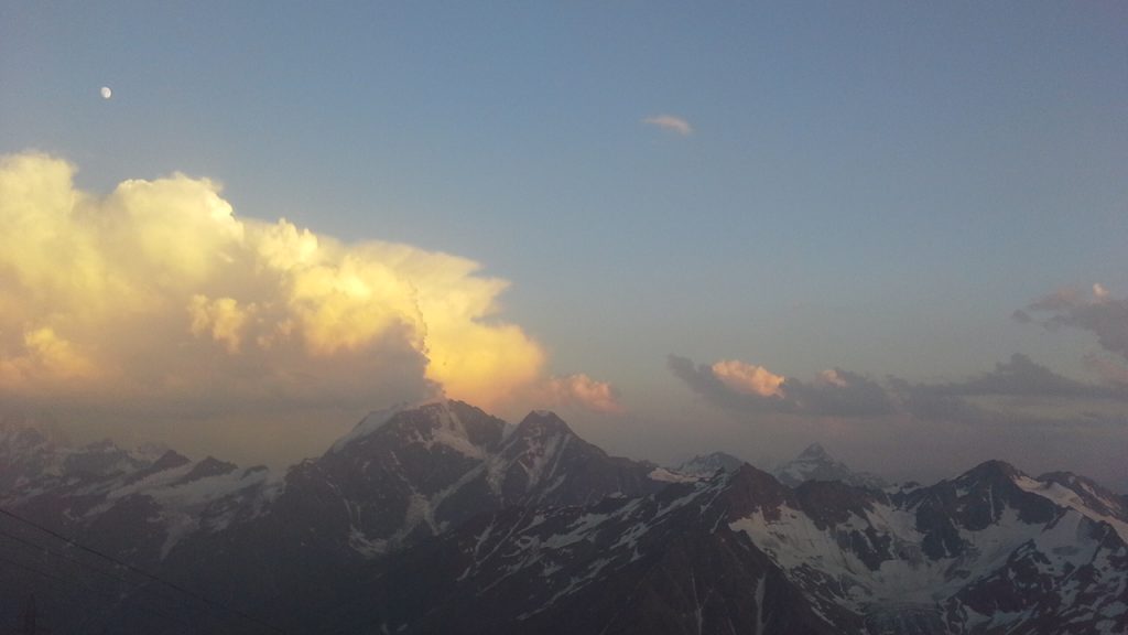 Weather Clearing Over the Caucasus