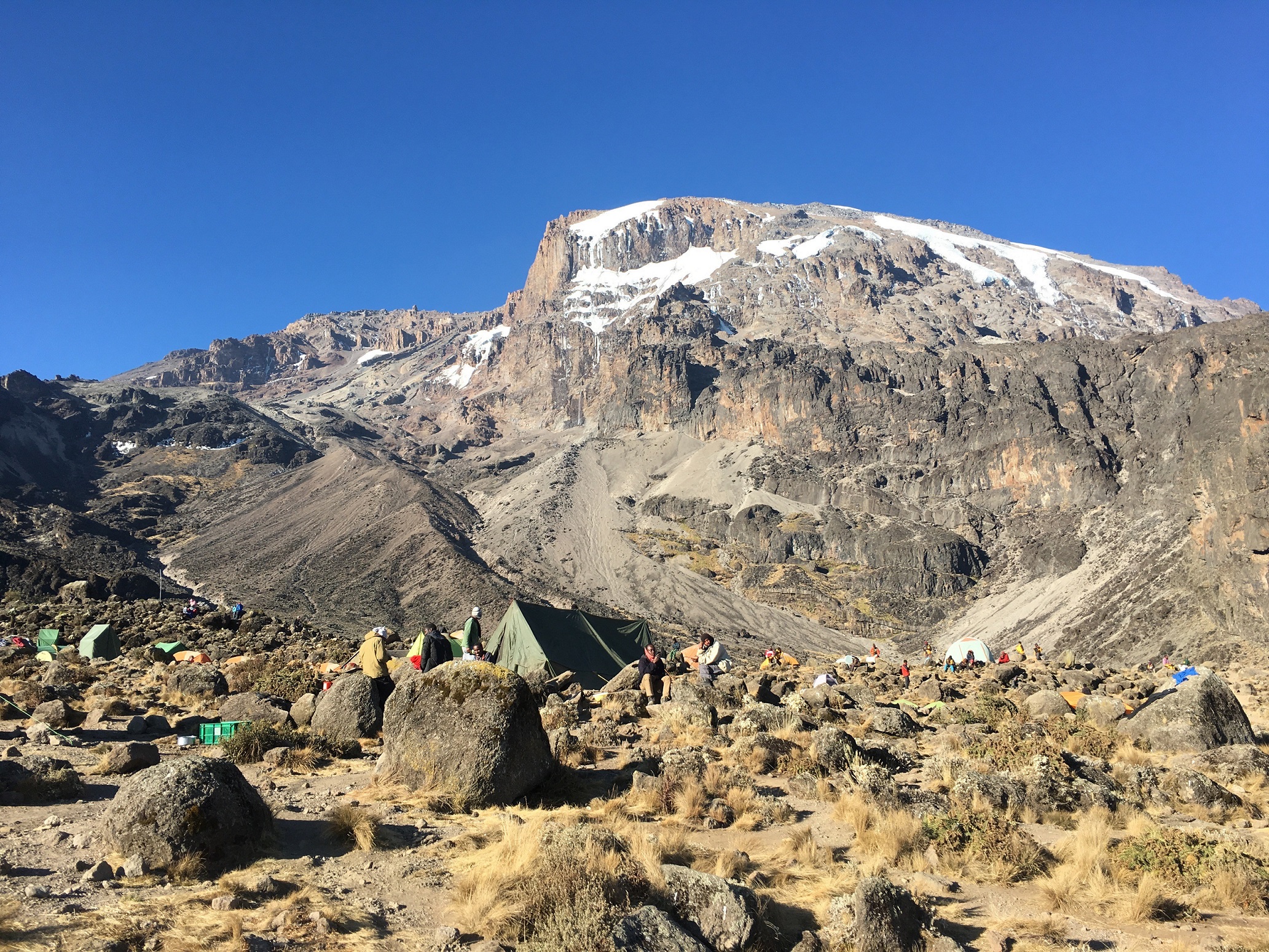 Kili from Barranco Camp (Dustin Balderach)