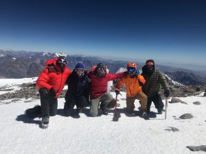 Luke and Team on the Summit (Luke Reilly)