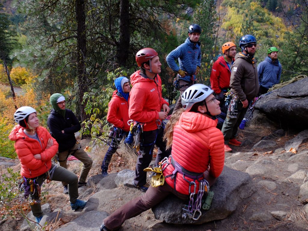 The crew was attentive and eager to learn! (Jason Edwards)