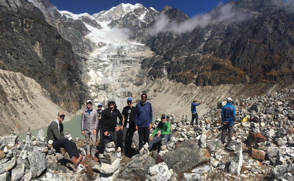 Mera Peak Express Team acclimatizing above Thagnak (Kevin Kayl)
