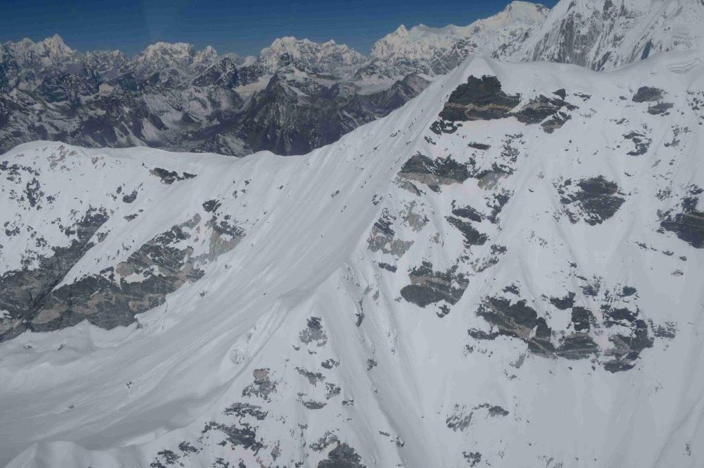 Summit slope on Island Peak (Eric Simonson)