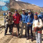 Ready to walk from Yueba Village (Eric Simonson)