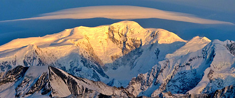 Mt. Bear from the Southwest (Paul Claus), Mt. Bear Alaskan Ski Expedition with International Mountain Guides
