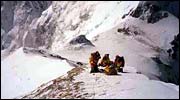 Above the South Col