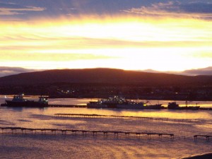 Sunsets last a long time in Punta Arenas (Greg Vernovage)
