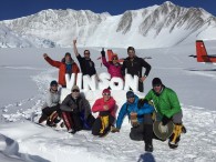 IMG team on Vinson, Antarctica