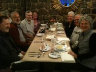 Team dinner in Cusco (Adam Angel)