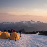 Sunset on Mt. Baker (photo: Charles Peterson)