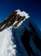 The summit ridge of Huayna Potosi (Greg Vernovage)