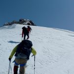 High on the Easton Glacier (Robert Jantzen)