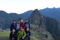 Team Looking Solid at Machu Picchu Trek (Peter Anderson)