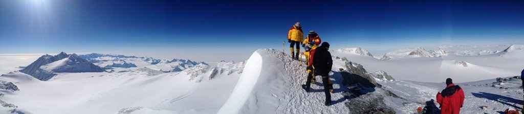 Summit of Vinson on a previous expedition (Greg Vernovage)