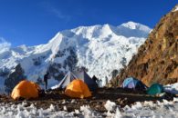 High Camp on Illimani (Greg Vernovage)