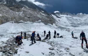 Crampon Point before Lhotse Face (Kevin Kayl)