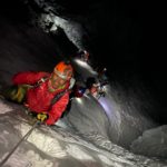 IMG Guide Phunuru Sherpa climbing a steep pitch in the_Icefall (Jonathan Schrock)