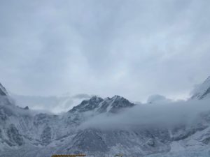 Snow at EBC (Ang Jangbu Sherpa)