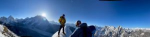 Summit Panorama from Lobuche (Phunuru Sherpa)
