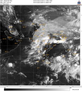 Cyclone and Weather over Everest