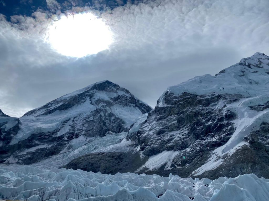 High Clouds over Mount Everest (Ang Jangbu Sherpa)