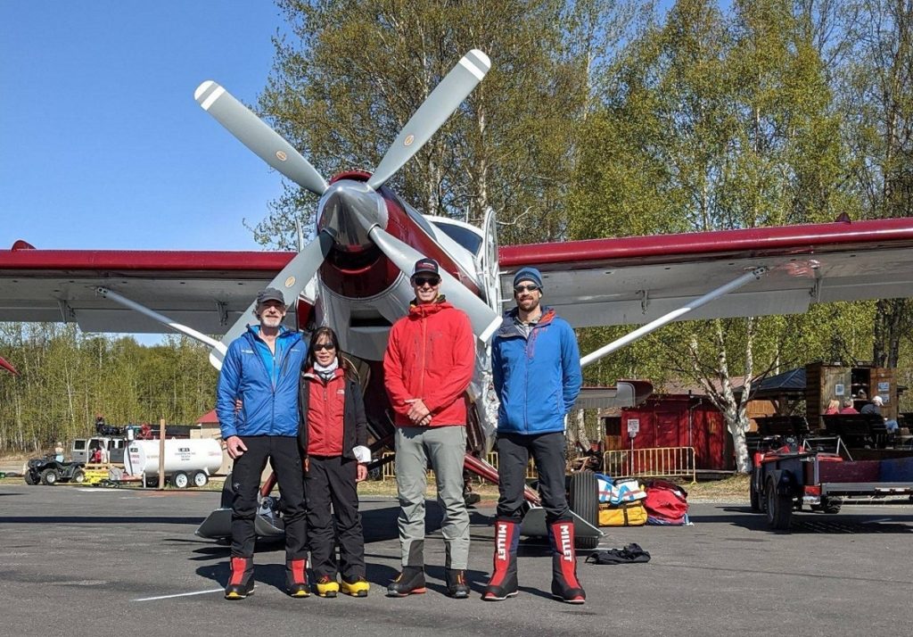 Jim, Loretta, Willi and Justin ready to go (Justin Merle)