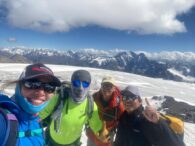 Beautiful views for training on Mount Elbrus (Sasha Sak)