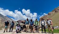 Aconcagua Team at Horcones Valley Park Entrance (Nickel Wood)