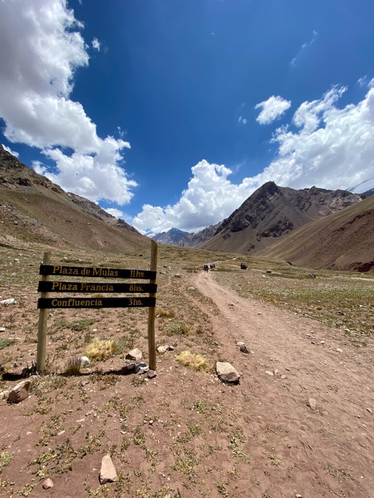 Entering Aconcagua National Park (Nickel Wood)