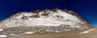 Panorama of Aconcagua from Nido de Condores (Nickel Wood)