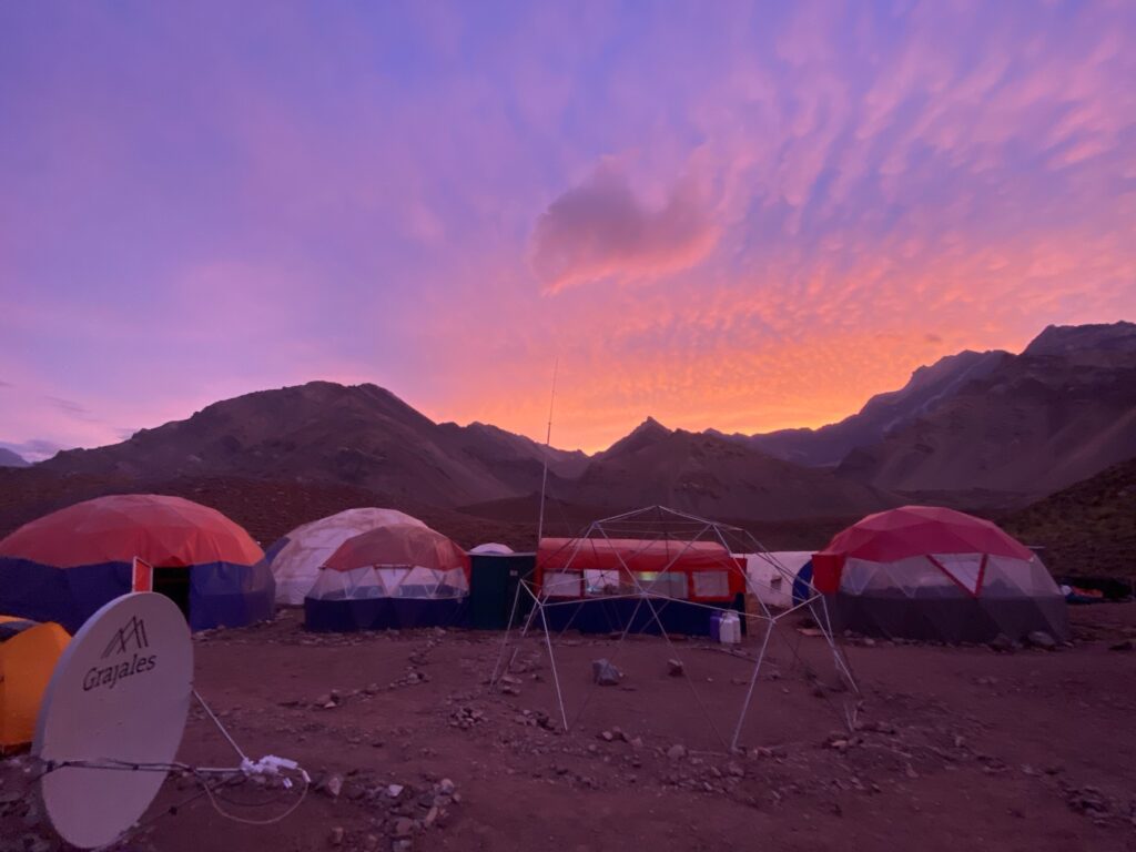 Sunset at Camp Confluencia (Nickel Wood)