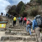 A few more steps and we are in Namche (Phunuru Sherpa)